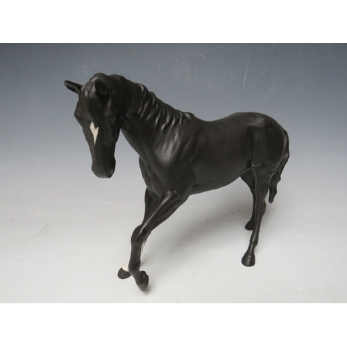 276 - A BESWICK MODEL OF BLACK BEAUTY