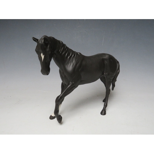 276 - A BESWICK MODEL OF BLACK BEAUTY