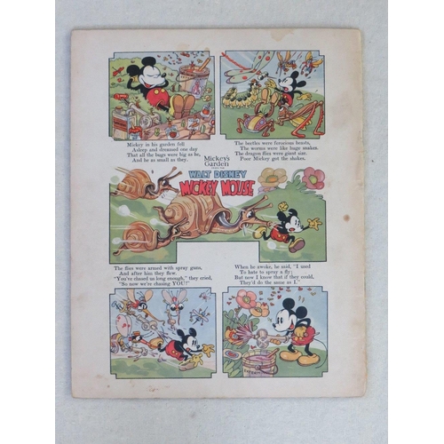 100 - MICKEY MOUSE MERRY MEDLEY' RARE WALT DISNEY BOOK, large book no publishing detailsCondition Report:W... 