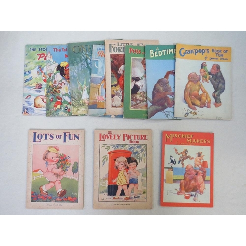 101 - LARGE FORMAT VINTAGE CHILDREN'S BOOKS - 'Lots of Fun' by Beatrice Mallet, 'The Lovely Picture Book' ... 