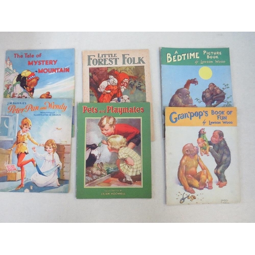 101 - LARGE FORMAT VINTAGE CHILDREN'S BOOKS - 'Lots of Fun' by Beatrice Mallet, 'The Lovely Picture Book' ... 