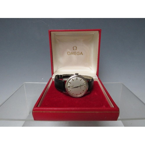 206 - AN OMEGA SEAMASTER WRISTWATCH IN ORIGINAL BOX, Dia. 3.5 cm, box A/F