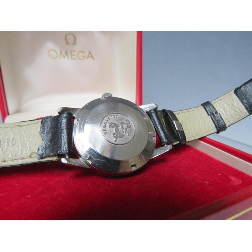 206 - AN OMEGA SEAMASTER WRISTWATCH IN ORIGINAL BOX, Dia. 3.5 cm, box A/F