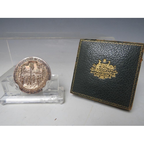 227 - AUSTRALIA CASED 1901-1951 JUBILEE OF THE COMMONWEALTH MEDAL, awarded to Evelyn M. Tildesley, along w... 