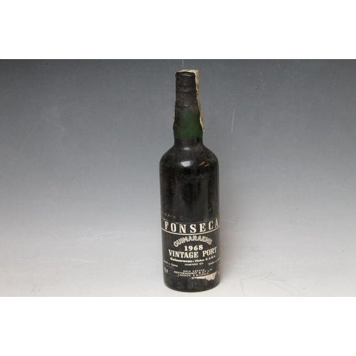 307 - 1 BOTTLE OF FONSECA GUIMARAENS 1968 VINTAGE PORT, bottom neck