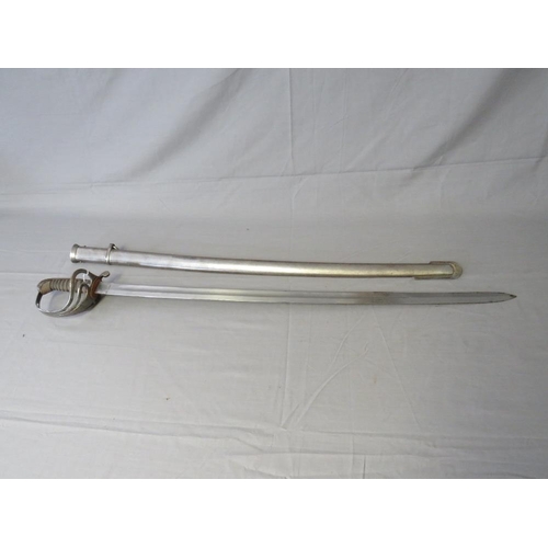 412 - A 19TH CENTURY CAVALRY SABRE, makers mark Ballesteros, Armas Toledo, the style based on a British 18... 