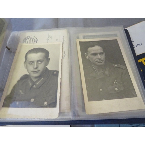 430 - A COLLECTION OF BRITISH AND GERMAN MILITARY EPHEMERA & PHOTOGRAPHS ETC., to also include a selection... 