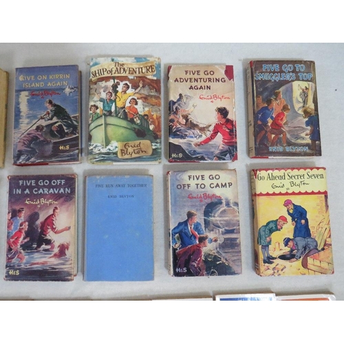 99 - ENID BLYTON COLLECTION OF HARDBACKS IN DUSTJACKETS to include 'The Valley of Adventure' 1953, 'The S... 