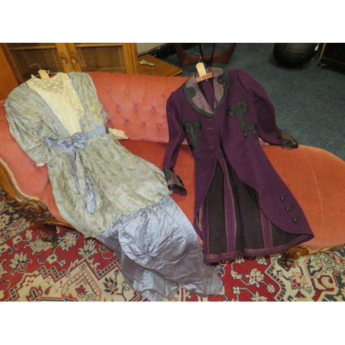 119 - A COLLECTION OF EARLY 20TH CENTURY LADIES VINTAGE CLOTHING, various styles and periods comprising 19... 