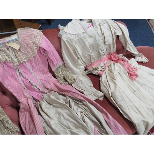 119 - A COLLECTION OF EARLY 20TH CENTURY LADIES VINTAGE CLOTHING, various styles and periods comprising 19... 