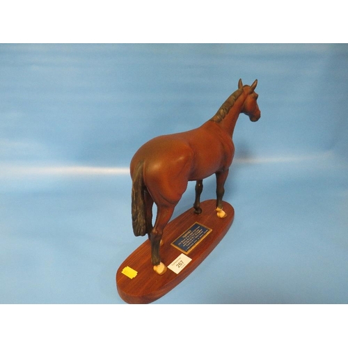 267 - A BESWICK NIJINSKEY CONNOISSEUR MODEL HORSE