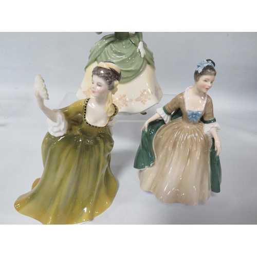 310 - THREE ROYAL DOULTON FIGURINES TO INCLUDE 