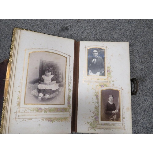 215 - THREE EDWARDIAN POST CARD ALBUMS WITH CONTENTS