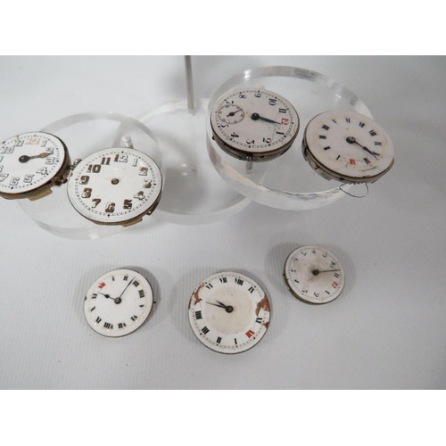 359 - TEN TRENCH WRISTWATCH MOVEMENTS