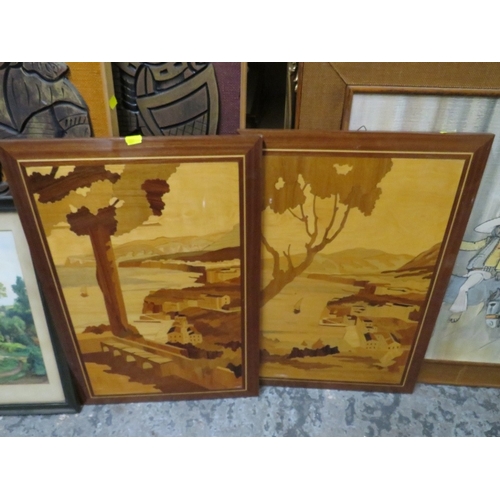 40 - A COLLECTION OF MID CENTURY ARTWORK INCLUDING A PAYNTON PRINT ETC (7)