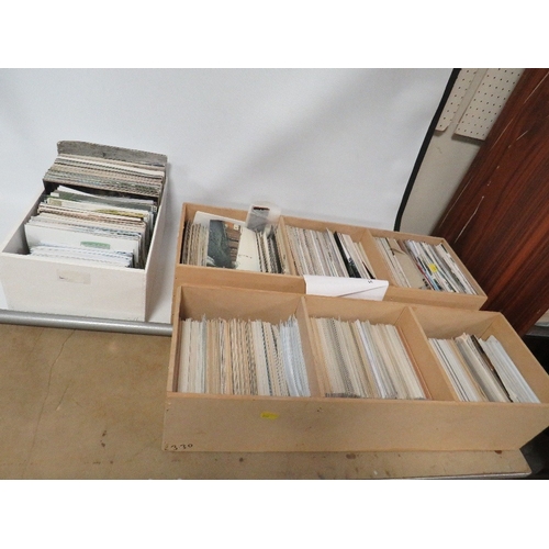 234 - THREE BOXES OF VINTAGE PHOTOGRAPHS, BUSES, STEAM LOCOMOTIVES ETC