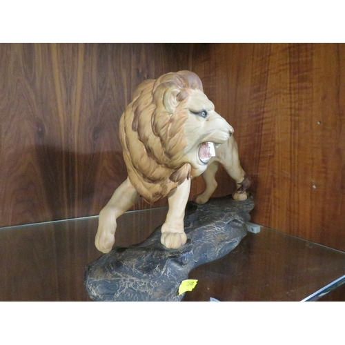 237 - A BESWICK MATT LION