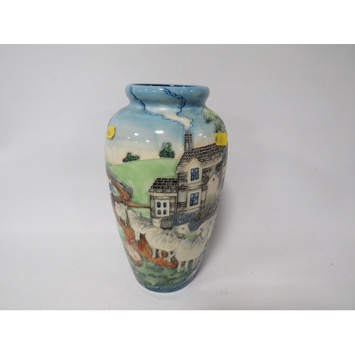 240 - A LARGE OLD TUPTON WARE FARMYARD VASE