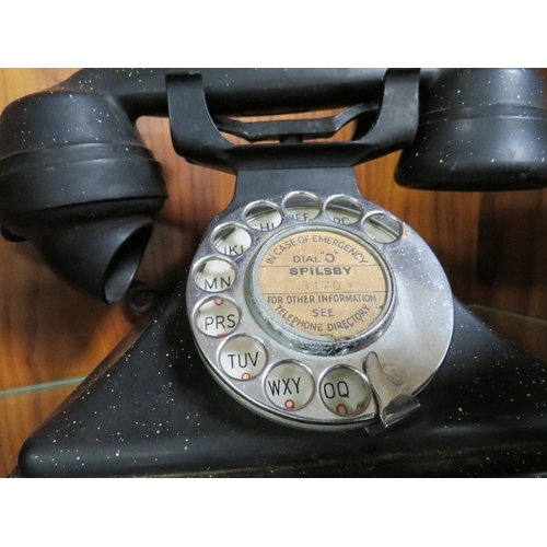 254 - TWO VINTAGE BAKELITE TELEPHONES