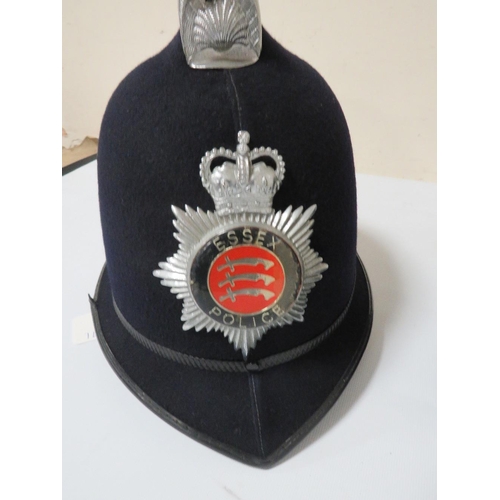 242 - TWO 1980'S/1990'S ESSEX CONSTABULARY POLICE 'CUSTODIAN' HELMETS MADE BY 