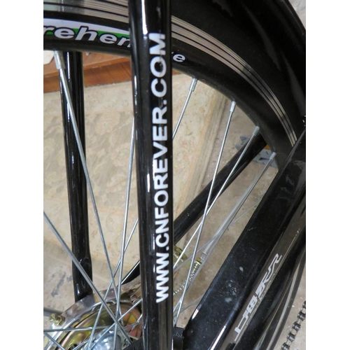 609 - A C N FOREVER LADIES BIKE WITH SOLID TYRES