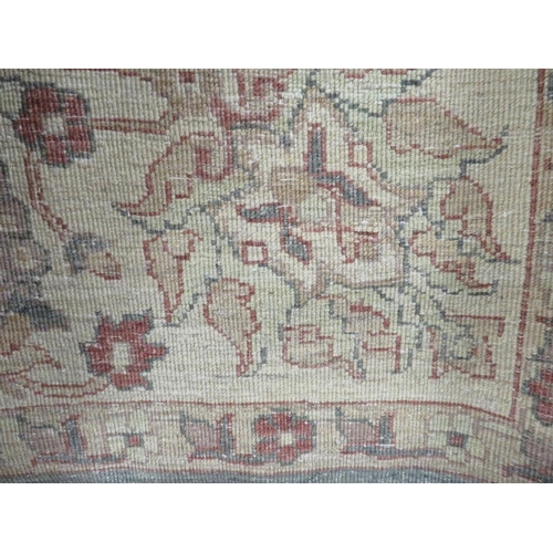 721 - A LARGE 20TH CENTURY KILIM WOOLLEN RUG