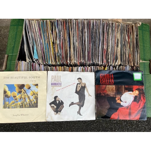 96 - APPROXIMATELY 400 SINGLE RECORDS MAINLY FROM THE 60s, 70s, 80s AND 90s