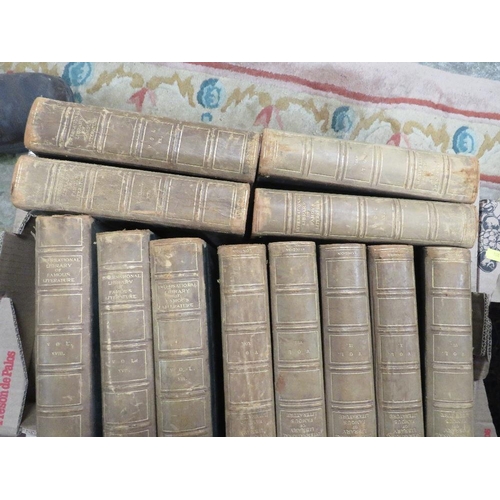 119 - A FULL SET OF INTERNATIONAL LIBRARY OF FAMOUS LITERATURE, ANTIQUE BOOKS