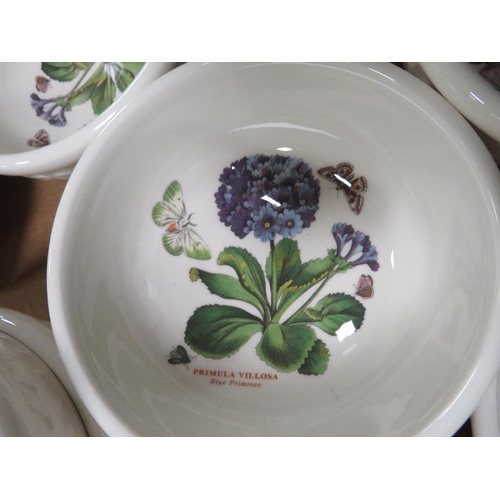 139 - TRAY OF PORTMEIRION, BOTANIC GARDEN BOWLS ETC