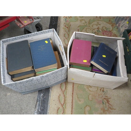 162 - TWO BOXES OF SPIRITUALISM & PHILOSOPHY BOOKS