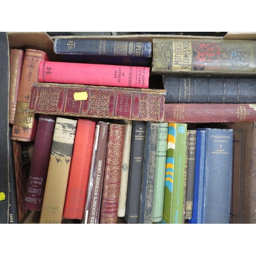 192 - THREE TRAYS OF VINTAGE BOOKS