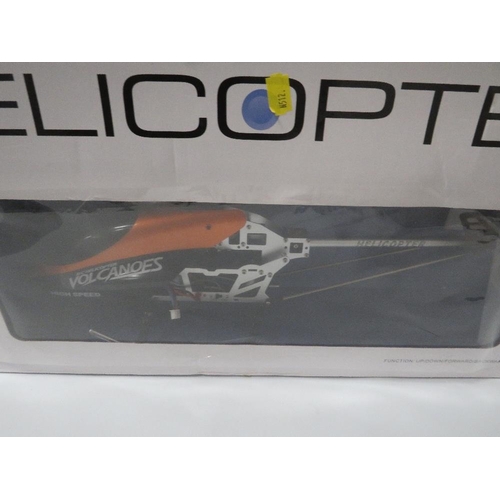 218 - A REMOTE CONTROLLED HELICOPTER (UNCHECKED)