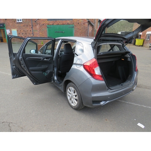 599 - A 2018 GREY 1.3L PETROL HONDA JAZZ DU68 XCC' - MOT EXPIRES 06/09/2024 - ARRIVED IN RUNNING ORDER HOW... 