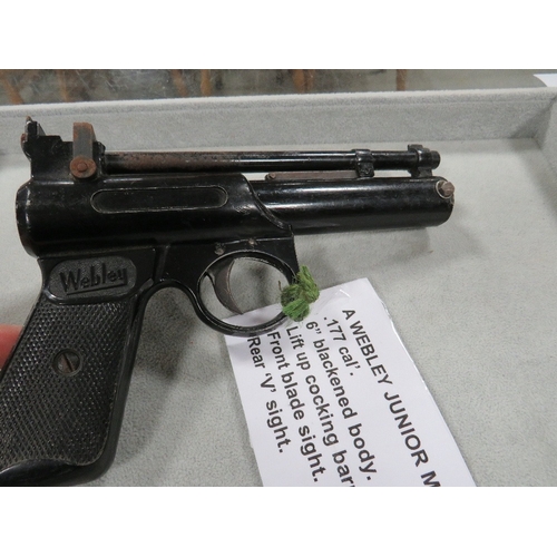 277 - A WEBLEY JUNIOR MK11 .177 CAL 6 