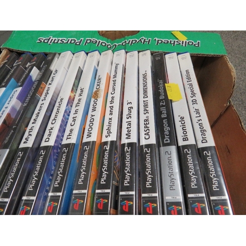 413 - A BOX OF PLAYSTATION 2 GAMES (UNCHECKED)