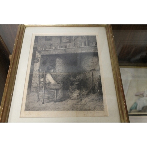 27 - THREE FRAMED AND GLAZED ENGRAVINGS