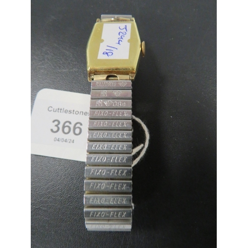 366 - ART DECO ROLLED GOLD MEDANA SPORT WRISTWATCH