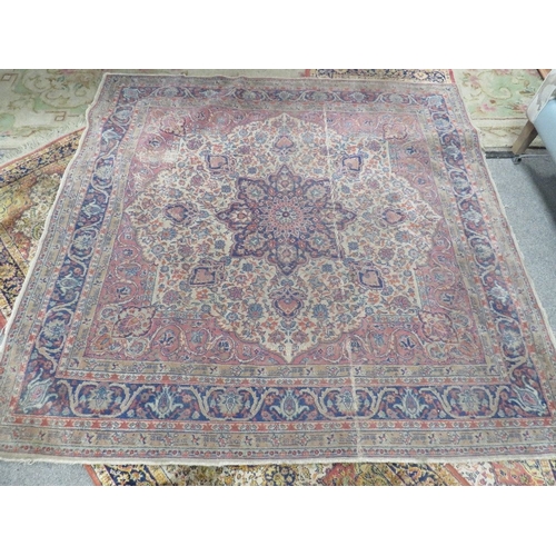 860 - TWO CARPET RUNNERS TOGETHER WITH  TWO  RUGS - APPROX 170 x 120 cm, 174 x 2170 cm AND TWO 280 x 74 cm... 