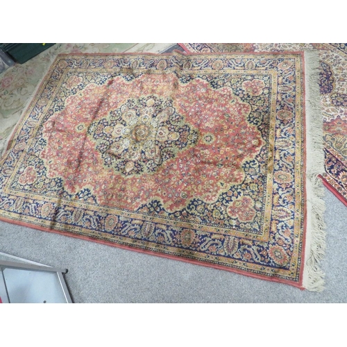 860 - TWO CARPET RUNNERS TOGETHER WITH  TWO  RUGS - APPROX 170 x 120 cm, 174 x 2170 cm AND TWO 280 x 74 cm... 