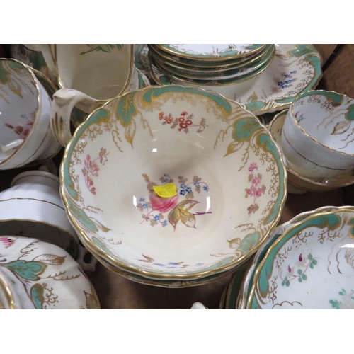 151 - A TRAY OF ASSORTED VINTAGE TEA WARE