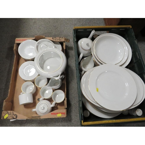 158 - TWO TRAYS OF HARMONY TEA / DINNER WARE