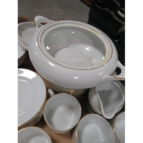 158 - TWO TRAYS OF HARMONY TEA / DINNER WARE