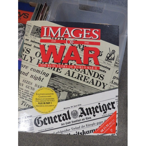 162 - A COLLECTION OF ASSORTED VINTAGE MAGAZINES TO INCLUDE MILITARY ILLUSTRATED AND PLAYS & PLAYERS