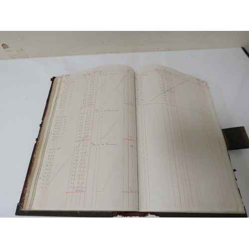 252 - A LARGE VINTAGE LEDGER A/F