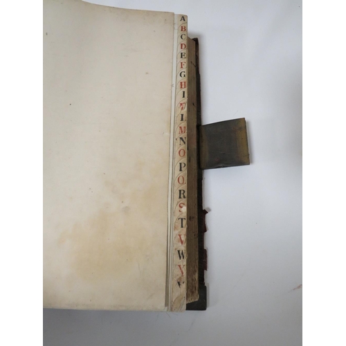 252 - A LARGE VINTAGE LEDGER A/F