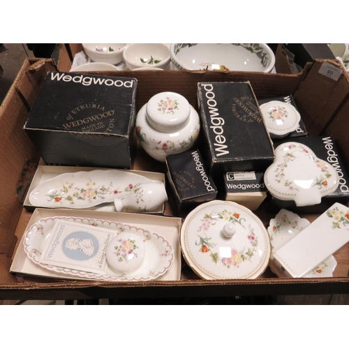 80 - A BOX OF WEDGWOOD MIRABELLE CERAMICS