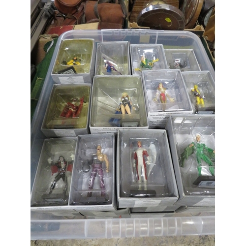 73 - THIRTY FIVE BOXED EAGLEMOSS MARVEL FIGURES