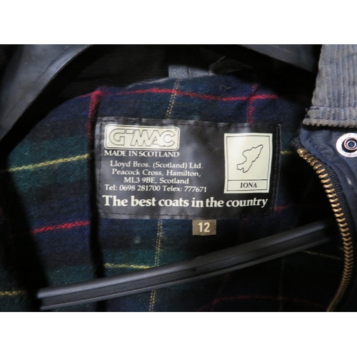 455 - SEVEN G-MAC MADE IN SCOTLAND IONA WAX STYLE JACKETS