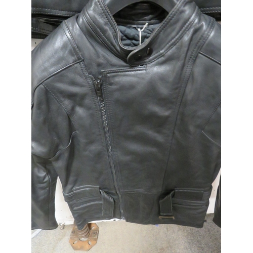 454 - SEVEN LEATHER MOTORBIKE STYLE JACKETS 