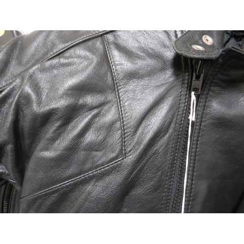 454 - SEVEN LEATHER MOTORBIKE STYLE JACKETS 